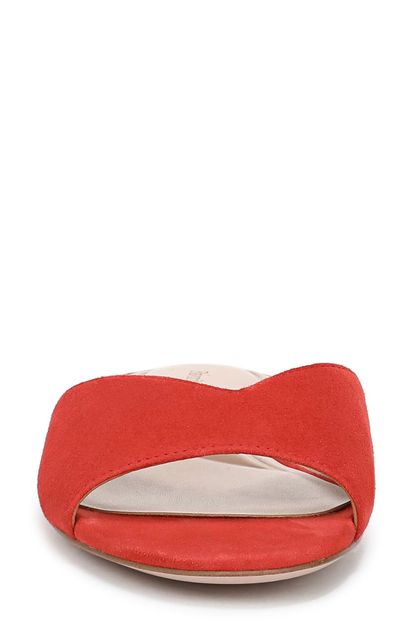 Alex Slide Sandal, Alternate, color, TOMATO