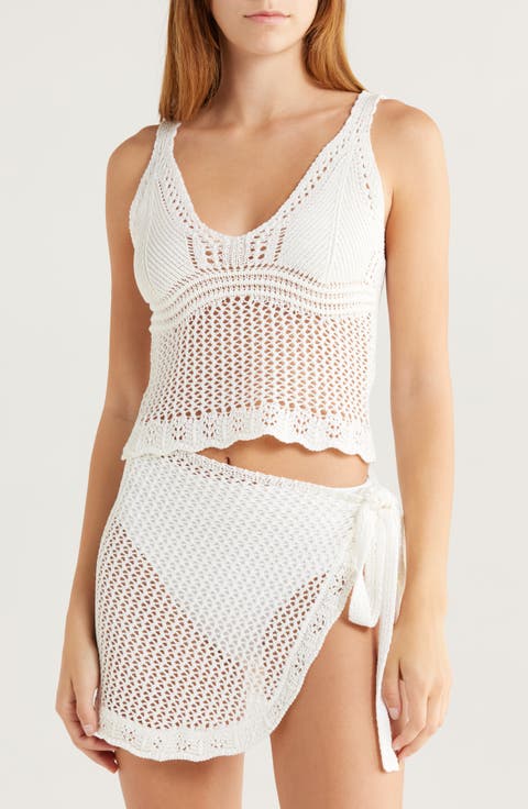 Crochet Cover-Up Camisole