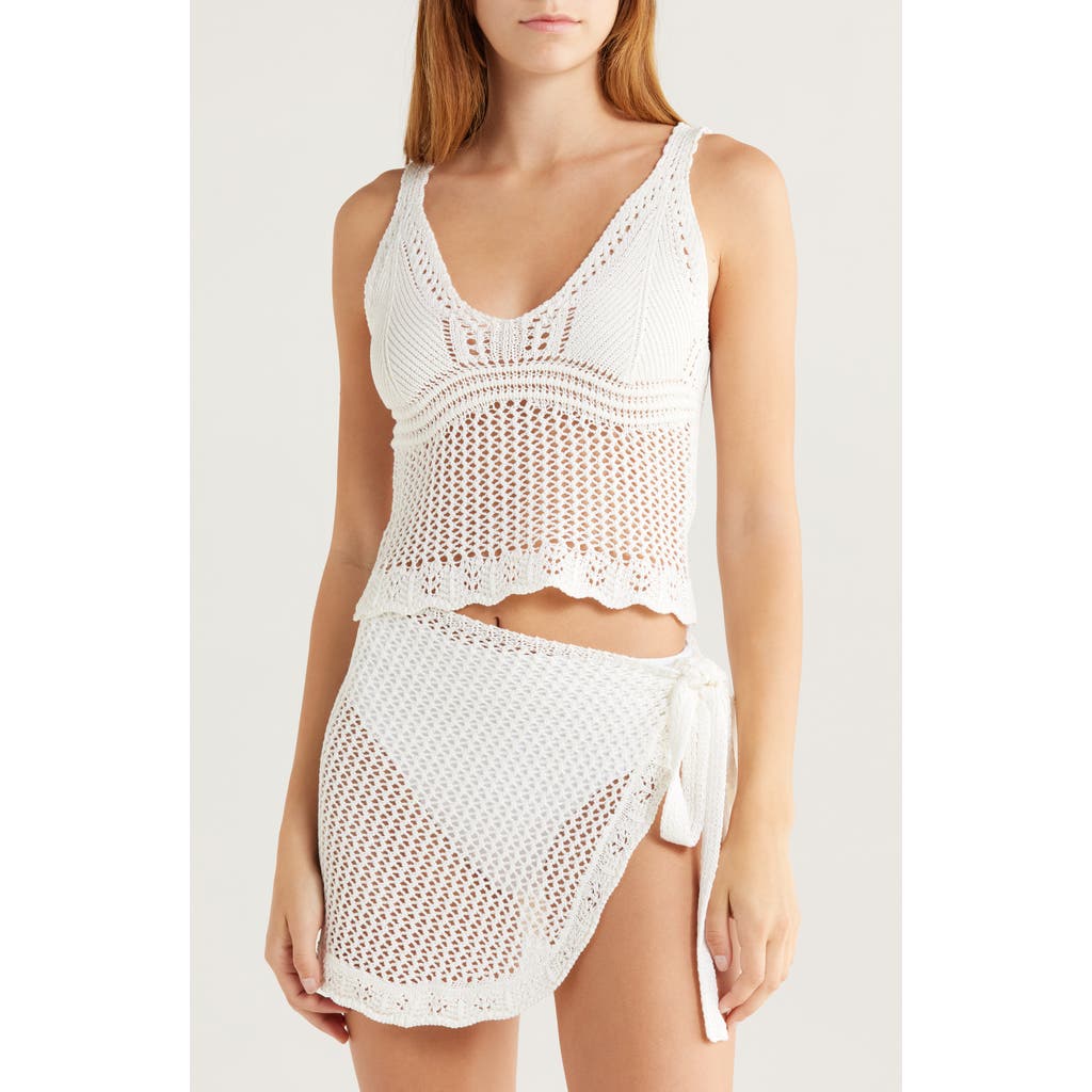 Kulani Kinis Crochet Cover-up Camisole