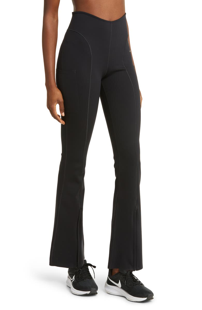 Nike Dri-FIT Flare Leggings, Alternate, color, 