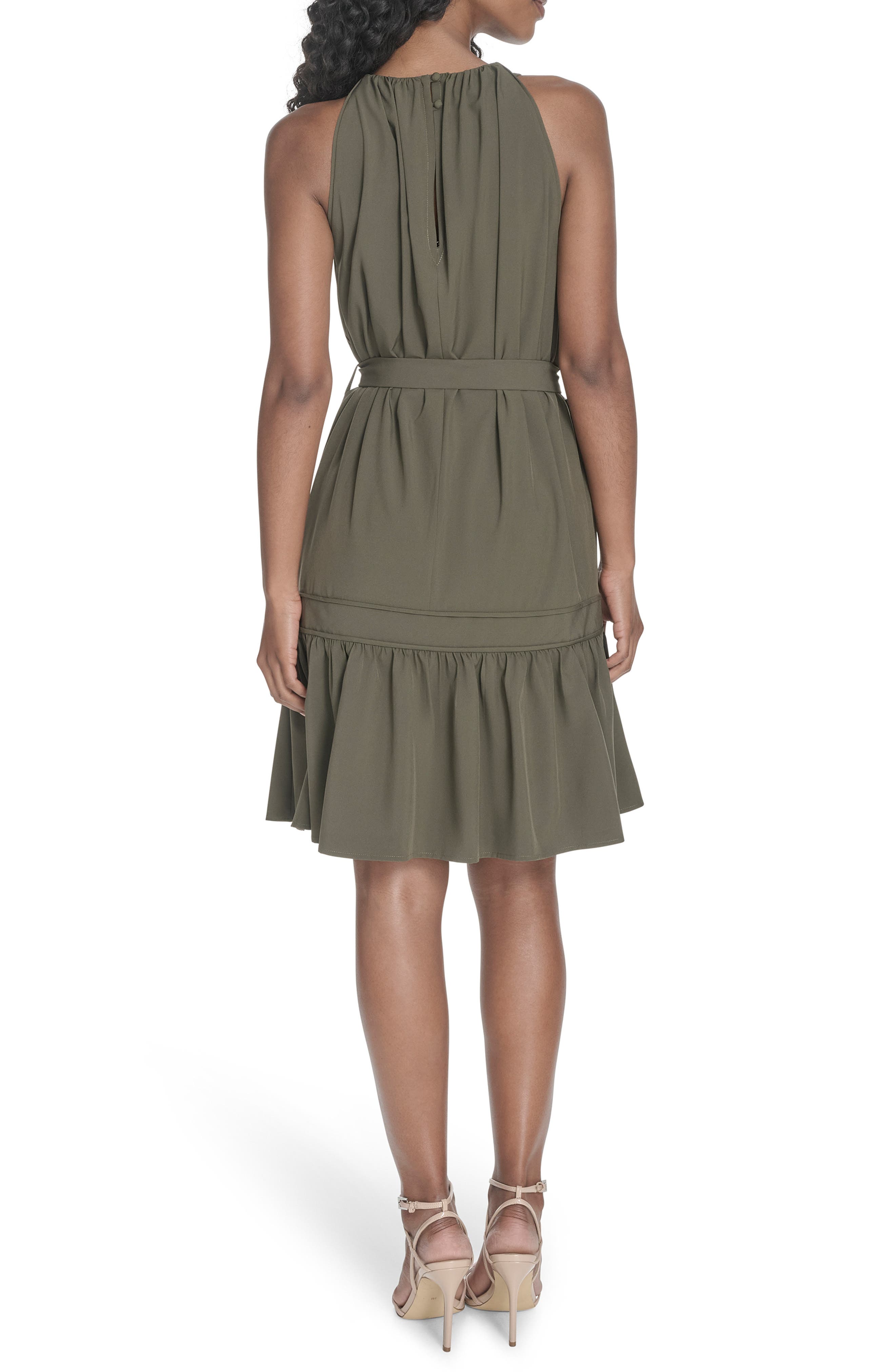Halter Neck Sleeveless Dress - image 2