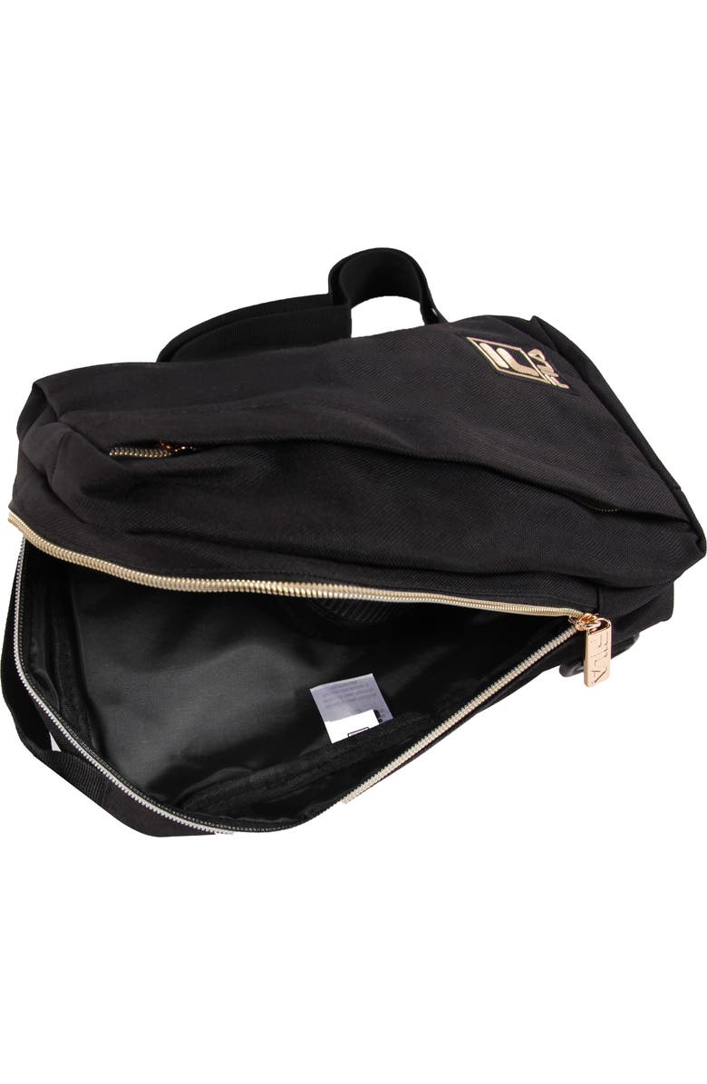 FILA Calistoga Sling Bag, Alternate, color, Black/ Gold