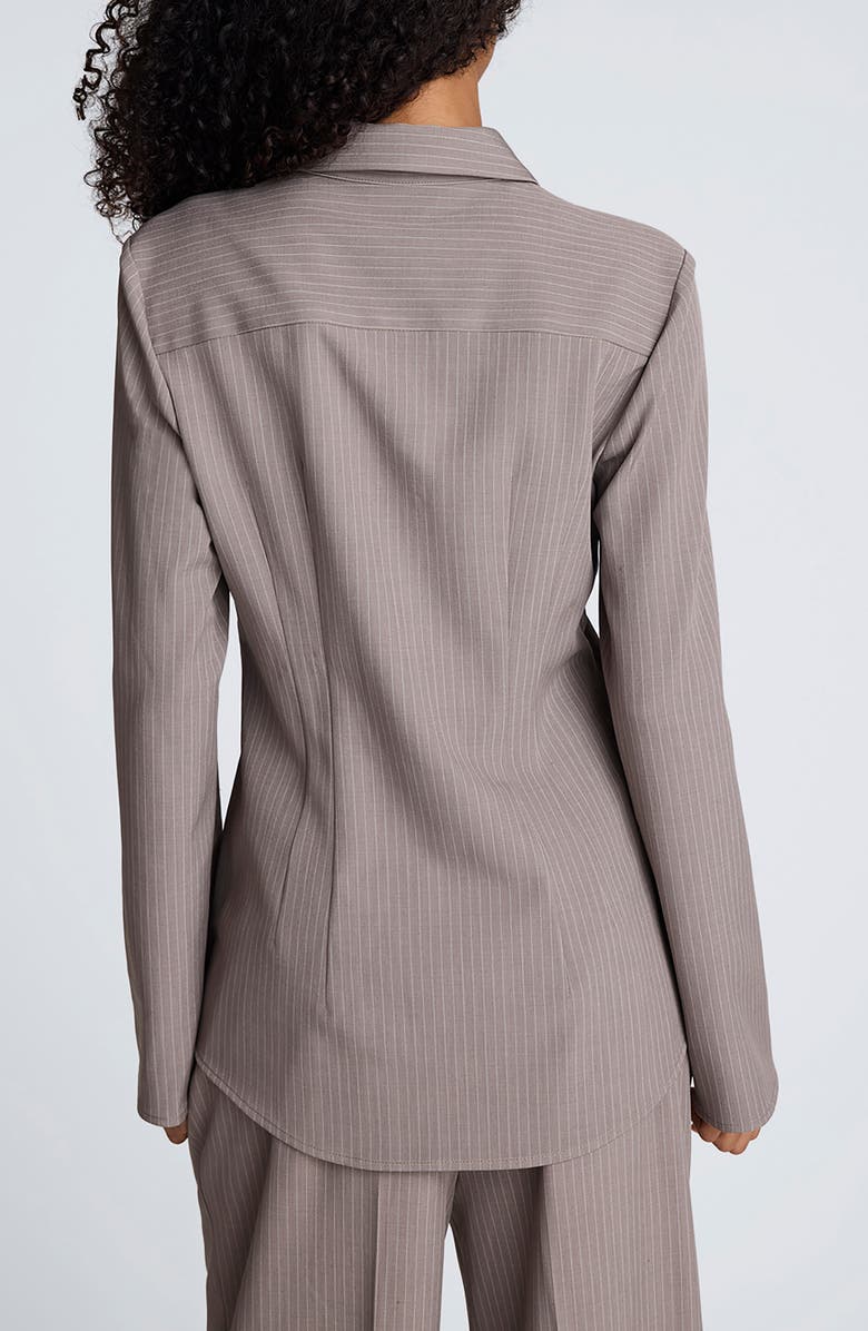 Kenneth Cole Stripe Shirt, Alternate, color, Brown Sugar Heather