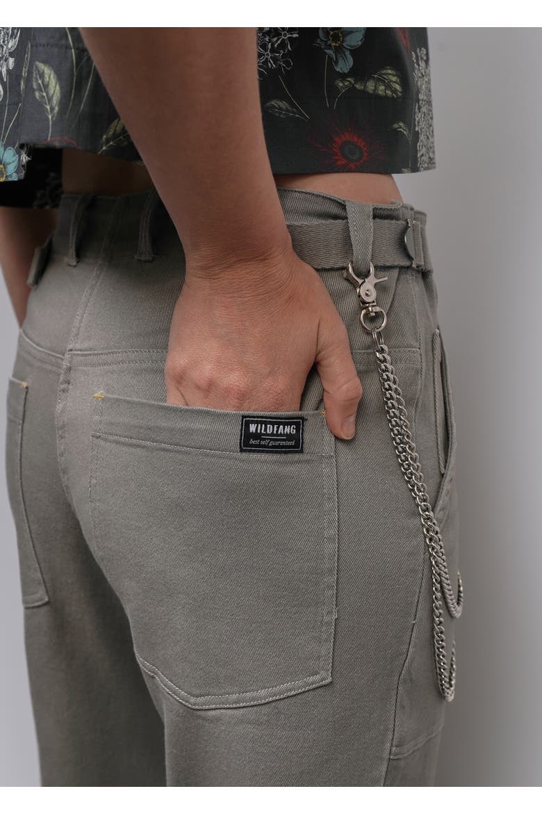 The Essential Denim Utility Pant, Alternate, color, GREY