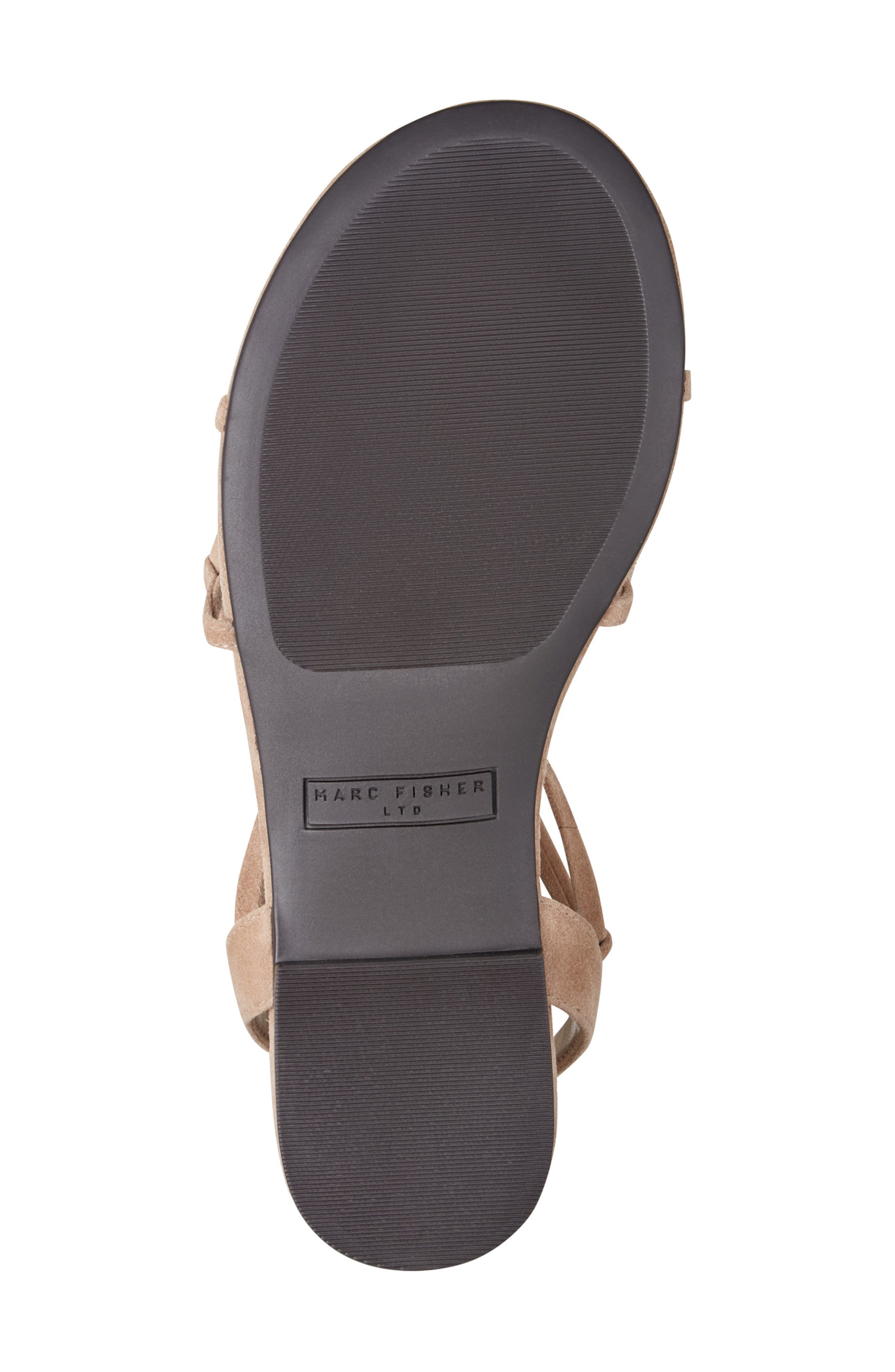 Ellan Ankle Wrap Sandal, Alternate, color, NATURAL