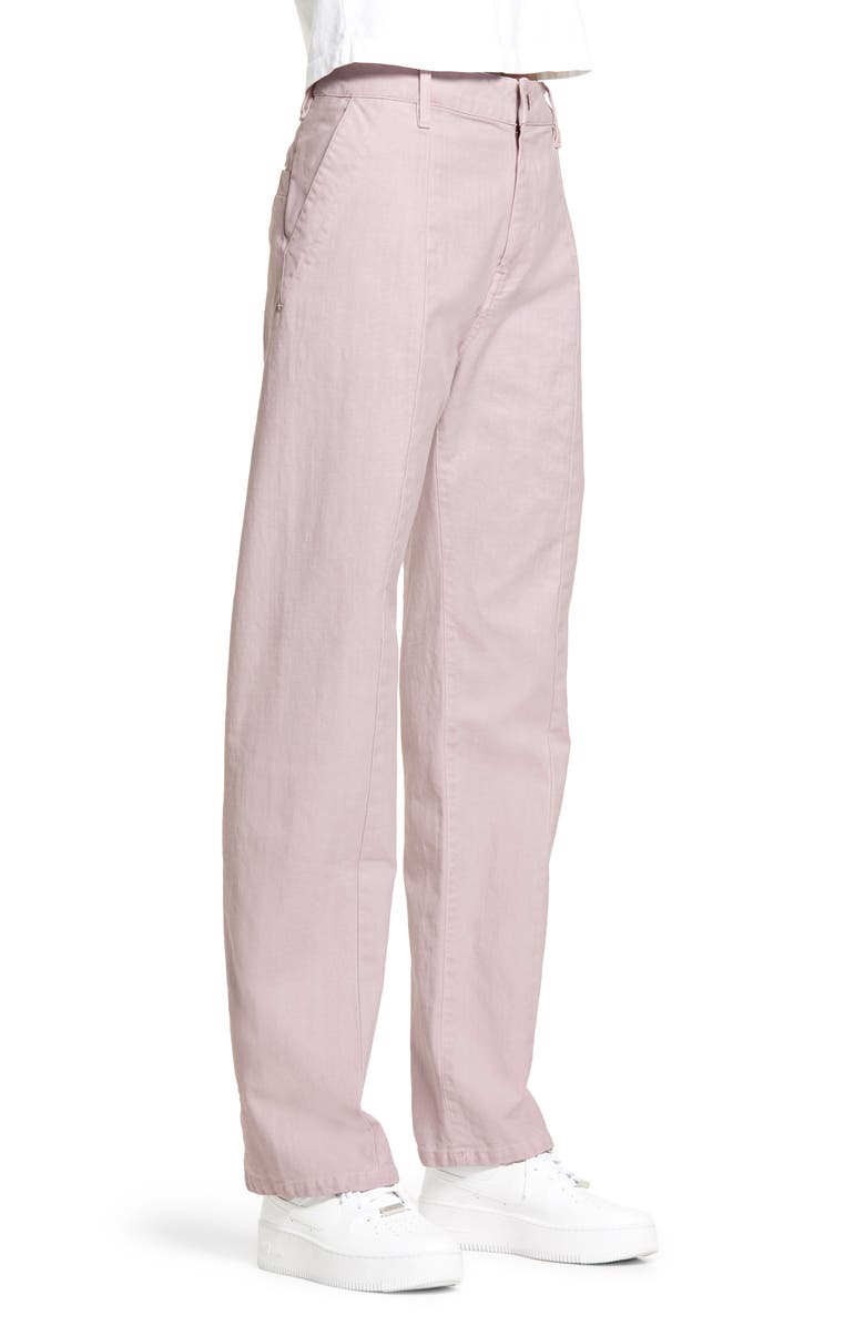 Melody Ehsani Stretch Cotton Twill Pants, Alternate, color, 