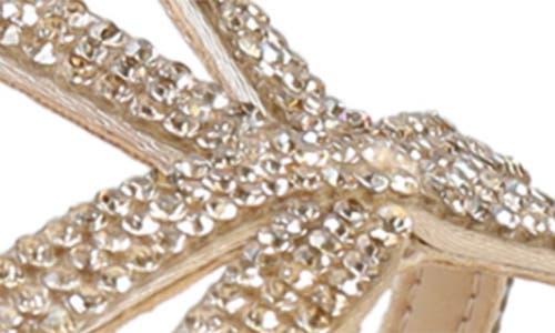 Pelle Moda Bracen Slingback Sandal In Platinum Gold