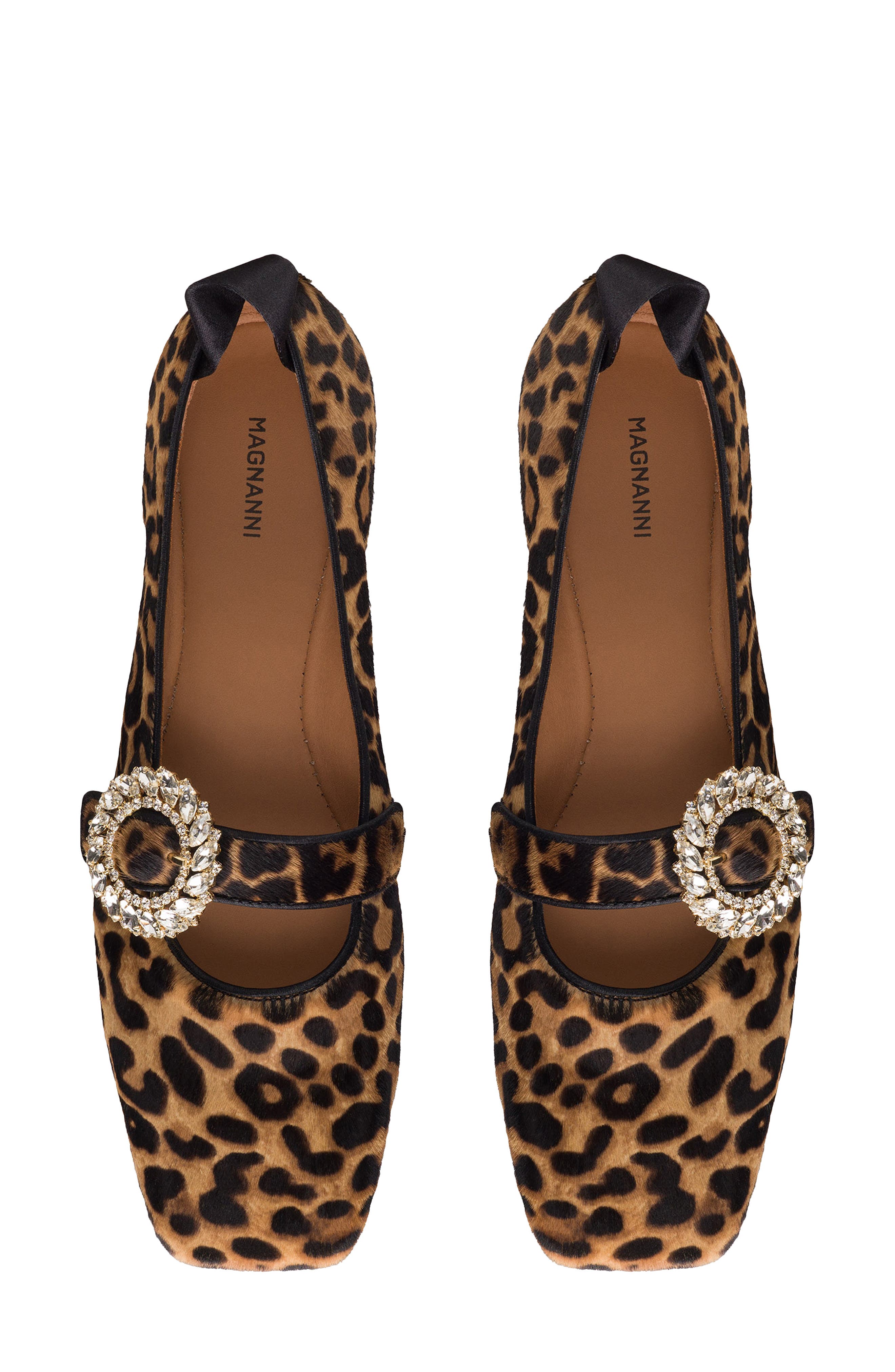 Avilia Mary Jane Flat, Alternate, color, LEOPARD