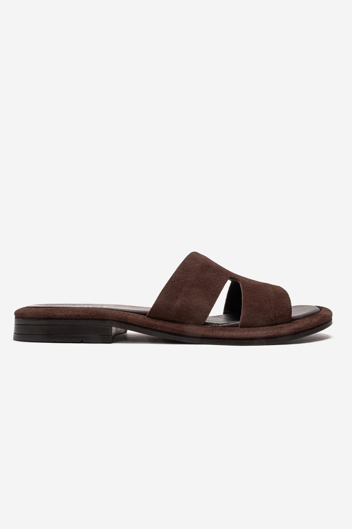 Brio Leather Sandal, Alternate, color, Brown Suede