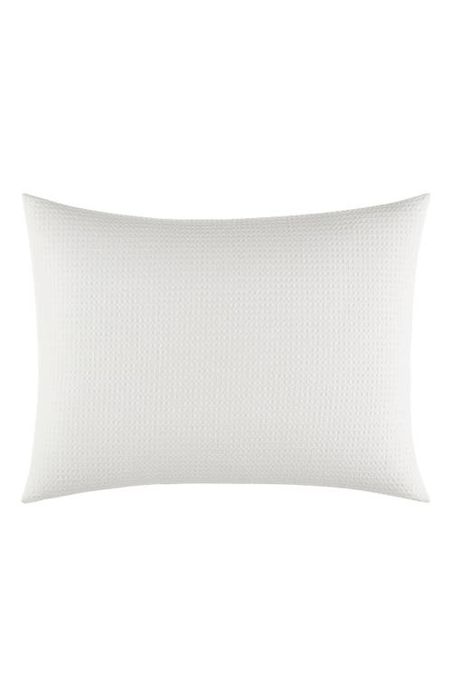 Vera Wang Waffle Piqué Duvet Cover & Sham Set In White