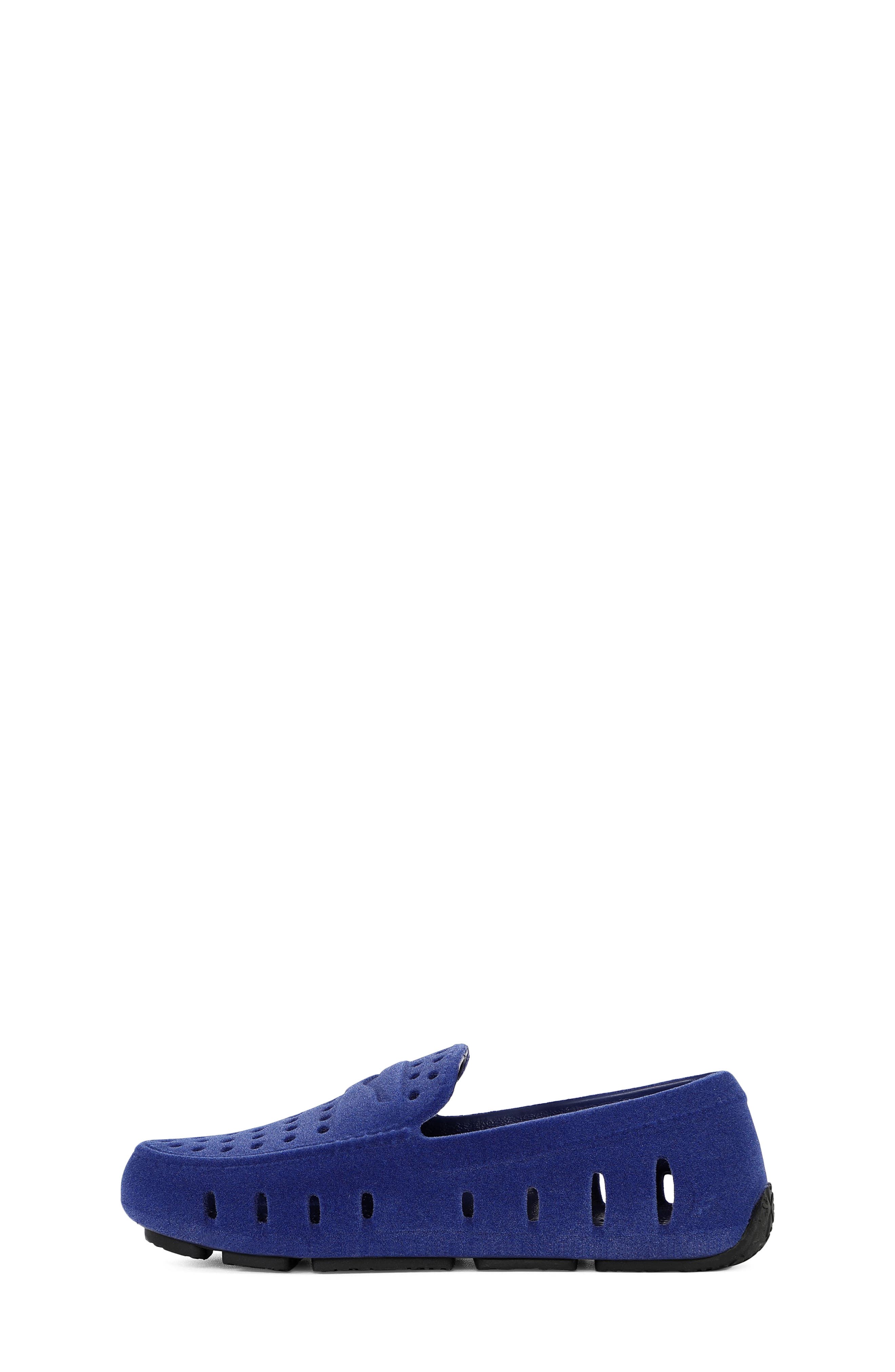 PRODIGY DRIVER FAUX SUEDE, Alternate, color, DEEP NAVY SUEDE/BLACK
