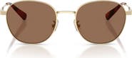 COACH 51mm Round Sunglasses