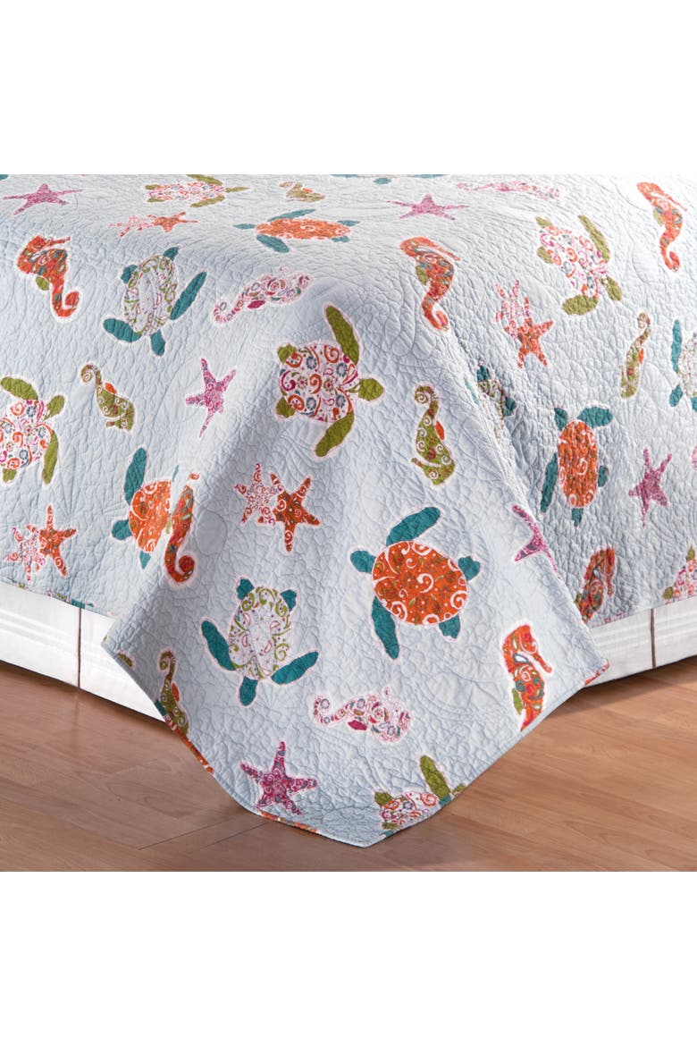 St. Kitts Coastal Quilt Collection Set, Alternate, color, Blue