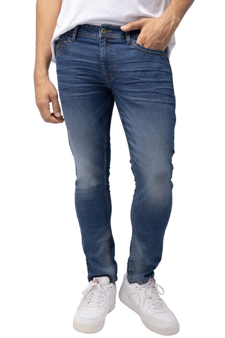 Skinny Jeans, Alternate, color, MEDIUM BLUE
