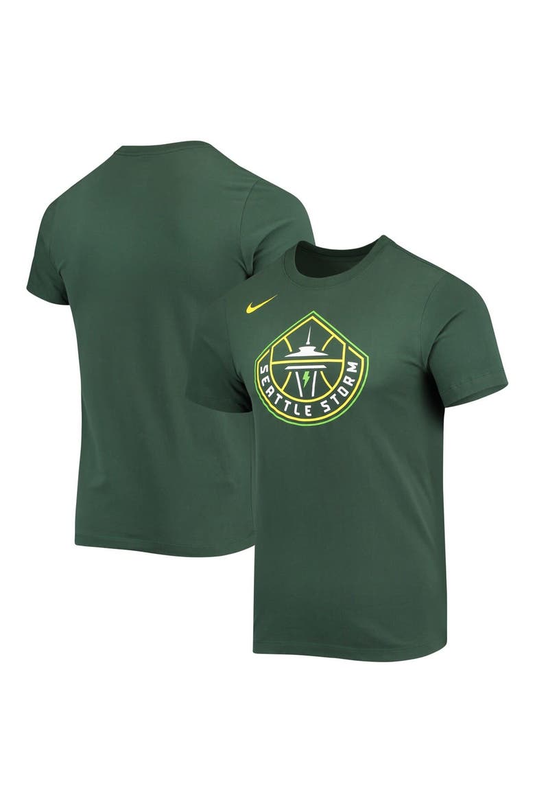 Unisex Nike Green Seattle Storm Essential Logo Dri-FIT T-Shirt, Main, color, Green