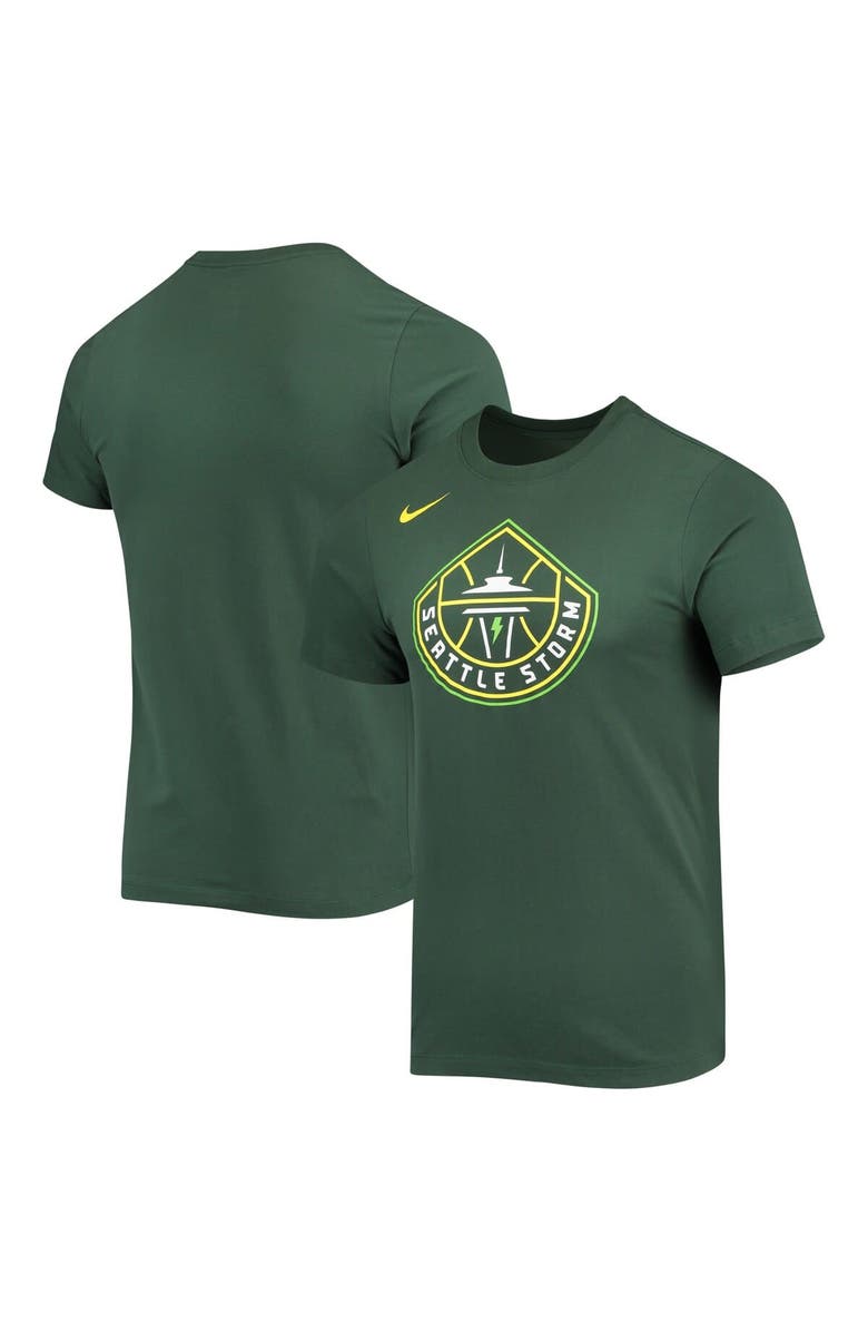 Nike Unisex Nike Green Seattle Storm Essential Logo Dri-FIT T-Shirt, Main, color, Green