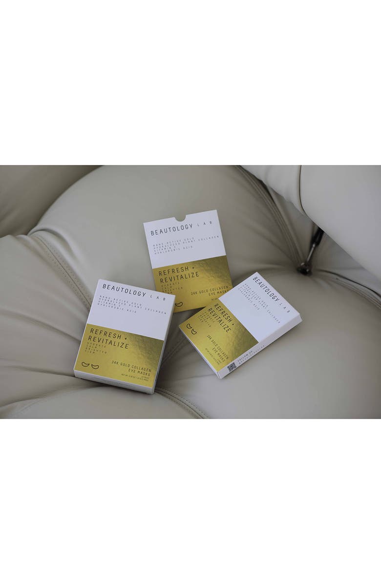 BEAUTOLOGY LAB 24K Gold Collagen Eye Masks, Alternate, color, 10 Pairs