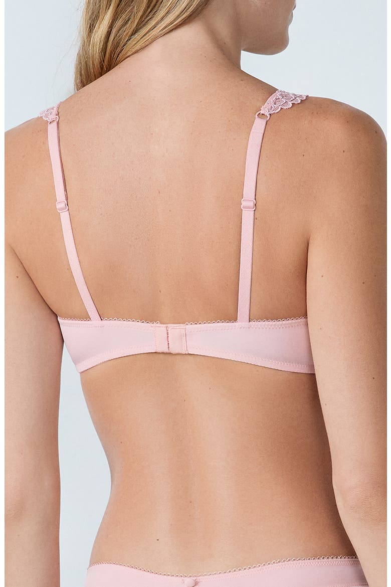 Coeur Underwire Balconette Bra, Alternate, color, POWDER PINK