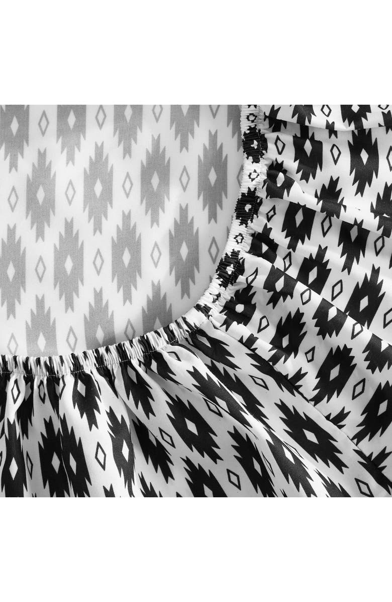Wrangler Blaze Geo Print Sheet Set, Alternate, color, White