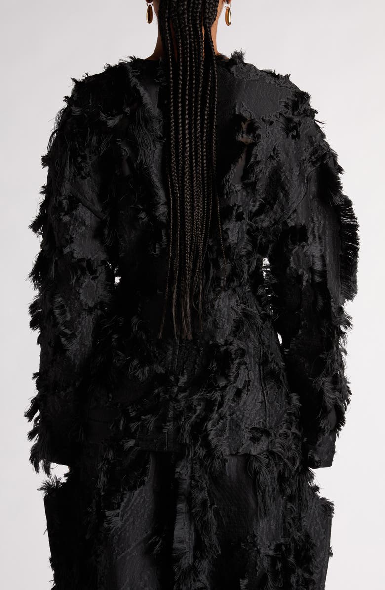 Bottega Veneta Fine Fringe Fil Coupé Top, Alternate, color, 