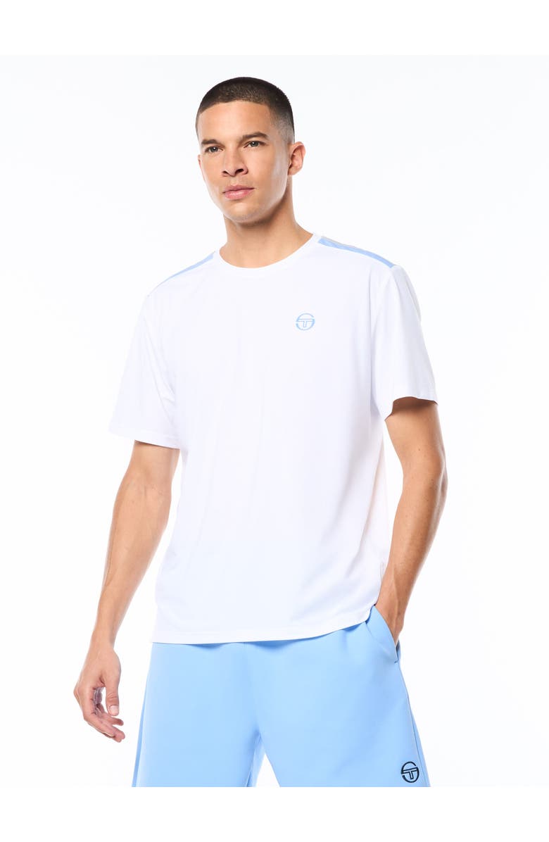 Sergio Tacchini Sportivo T-Shirt, Main, color, Brilliant White
