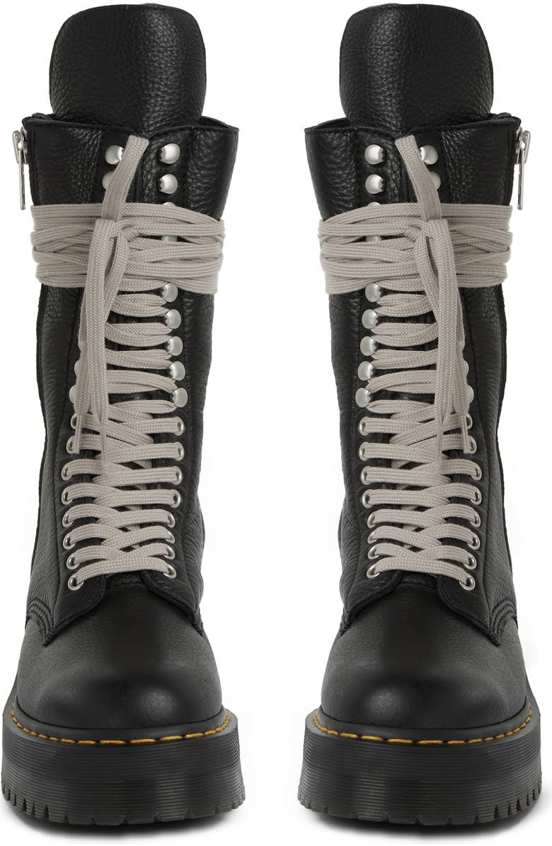 Rick Owens x Dr. Martens Genuine Calf Hair Boot, Alternate, color,