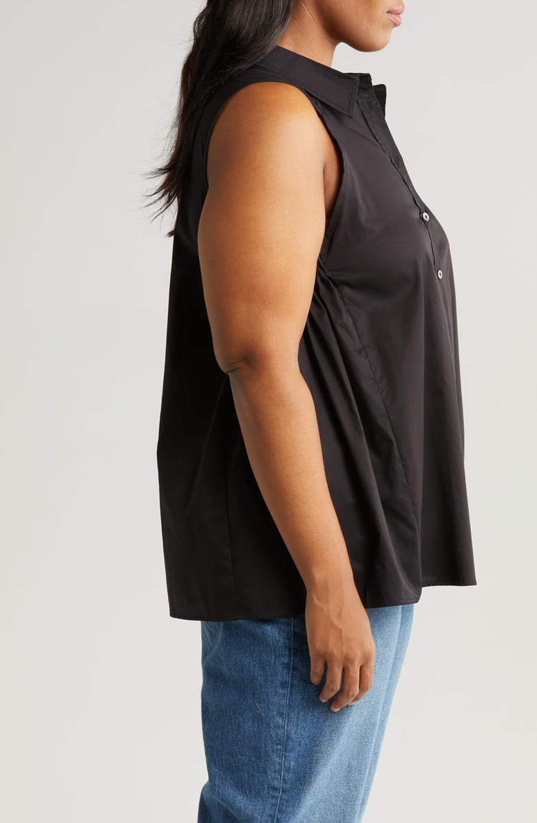 HARSHMAN Ziva Sleeveless Button-Up Shirt, Alternate, color,