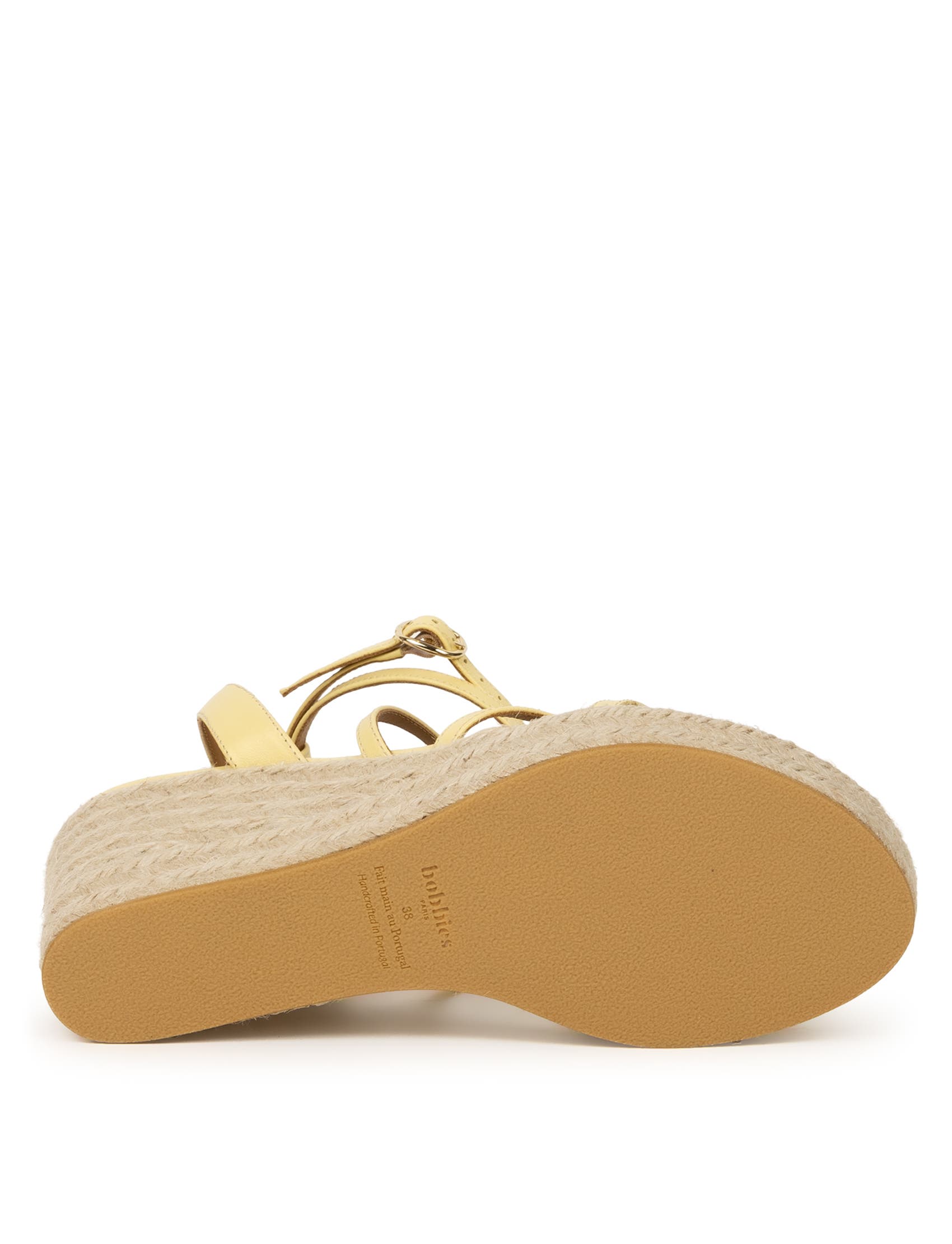 Irène Espadrille Wedges, Alternate, color, Lemonade