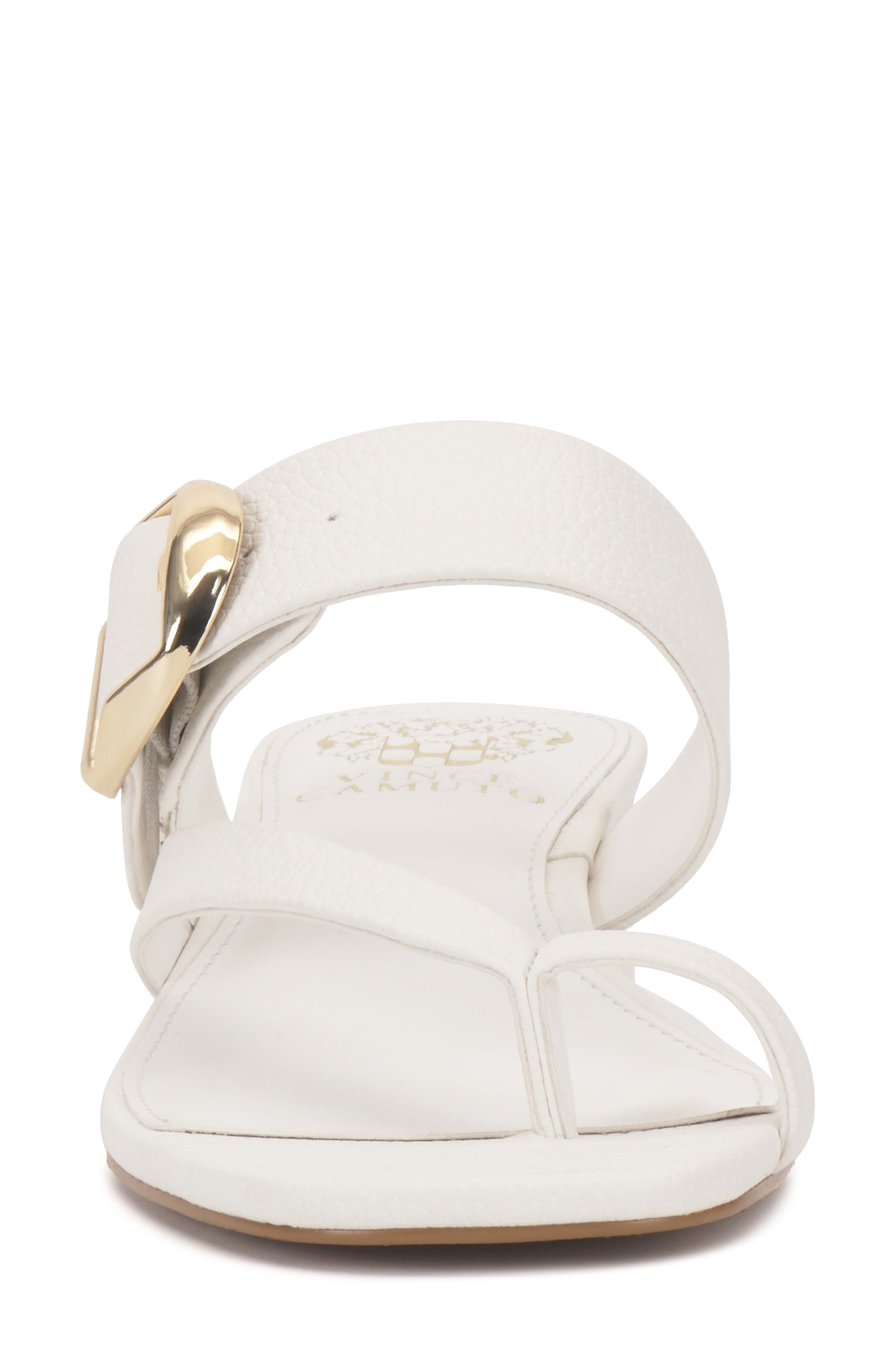 Laynnie Toe Loop Sandal, Alternate, color, BIANCO