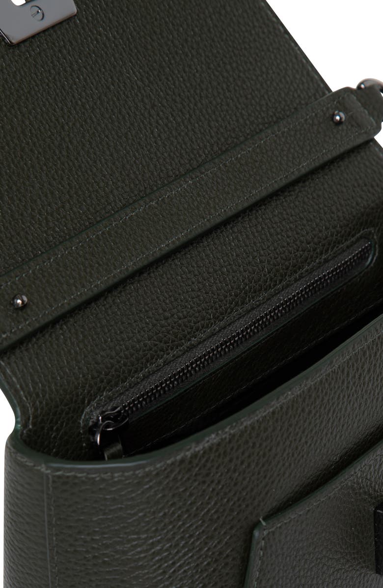 Akris Little Anouk Calfskin Crossbody Bag, Alternate, color,