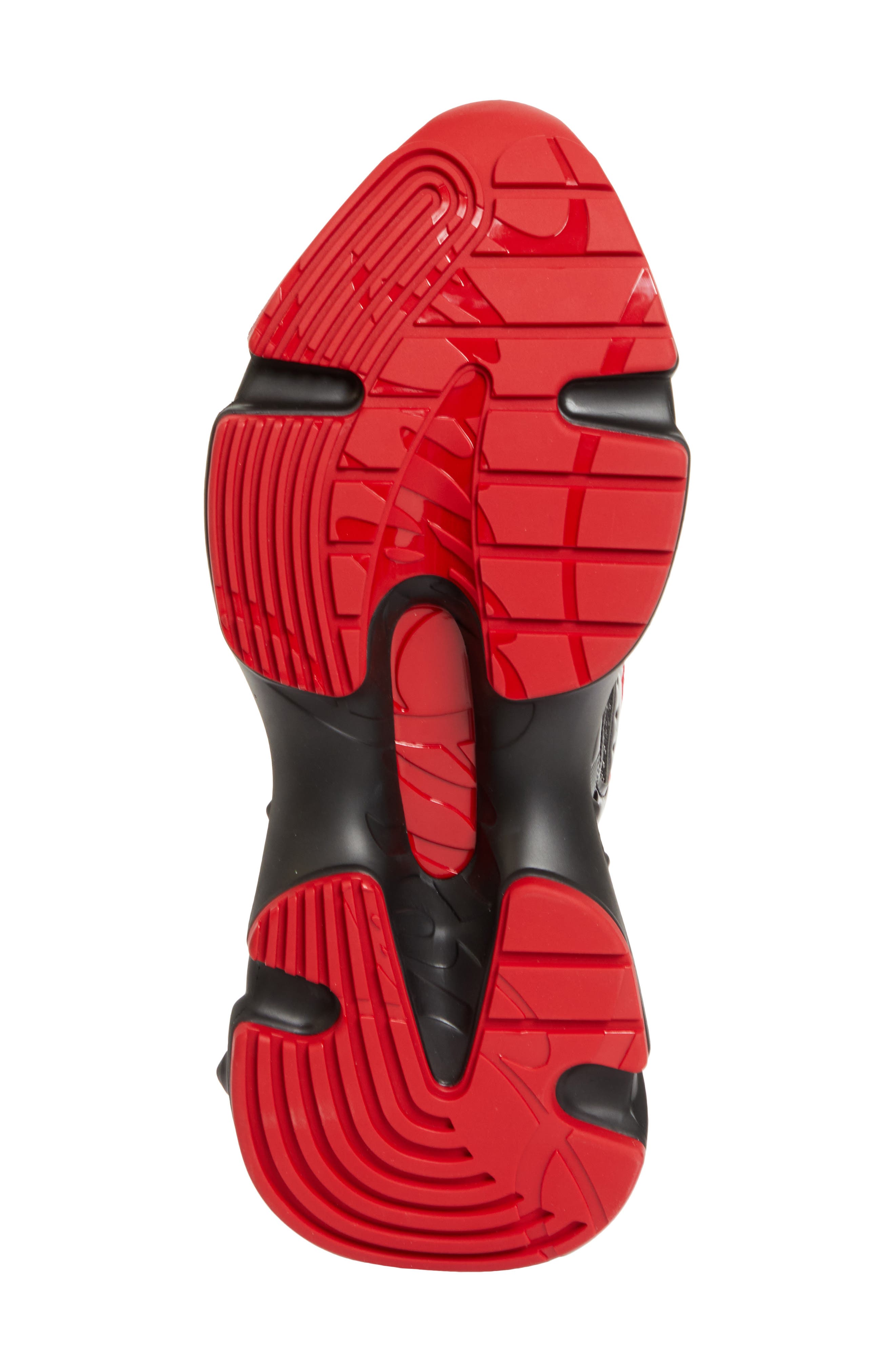 Christian Louboutin So Flo Sneaker, Alternate, color, Black