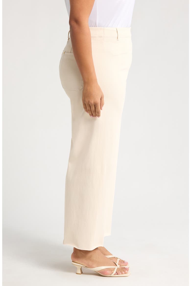 'Lyssentials Erin High Waist Wide Leg Pants, Alternate, color, OAT