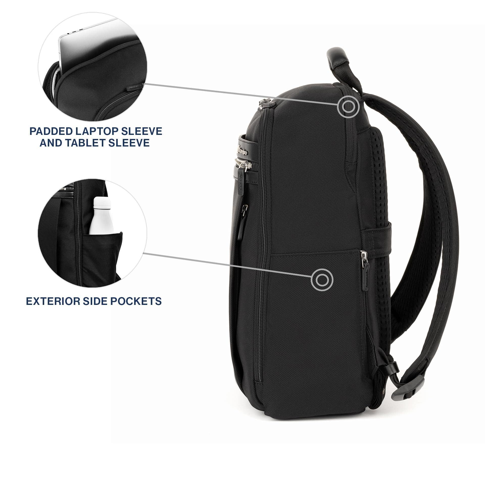TRAVELPRO Platinum Elite Laptop Travel Backpack, Alternate, color, Black