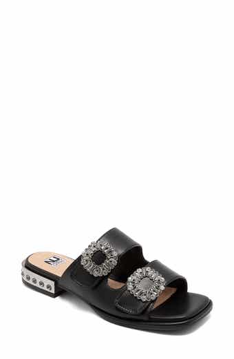 Resort Rhinestone Slide Sandal