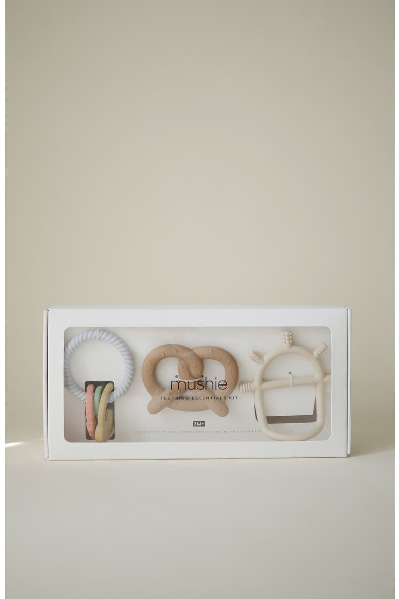Teething Essentials Kit, Alternate, color, ASSORTED SHAPES/ COLORS