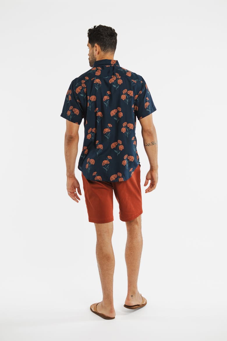 Grant Slim Shirt, Alternate, color, Wildflower
