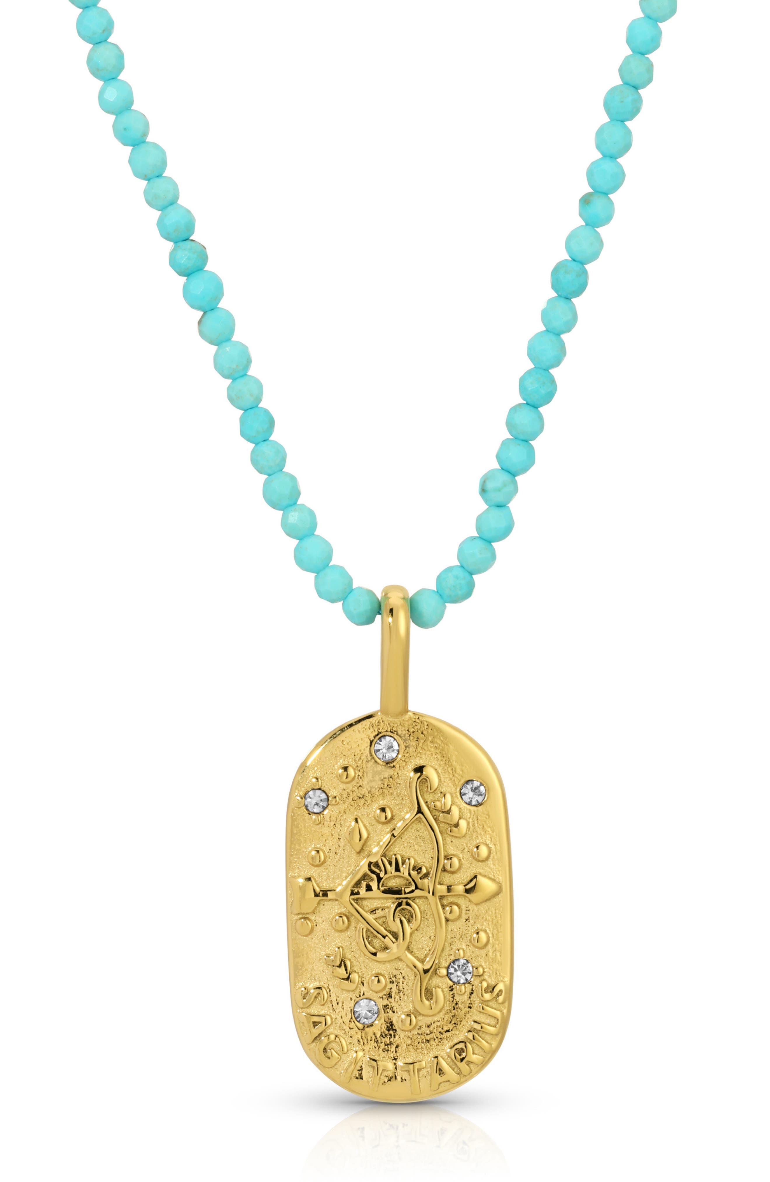 GOLD/TURQUOISE SAGITTARIUS