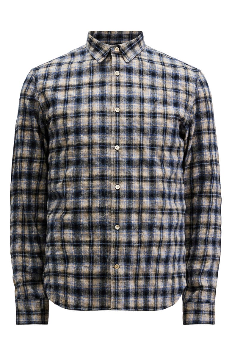 AllSaints Orin Plaid Long Sleeve Button-Up Shirt, Alternate, color, 