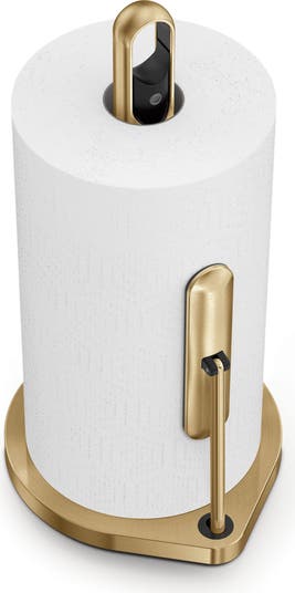 paper towel holder with spray