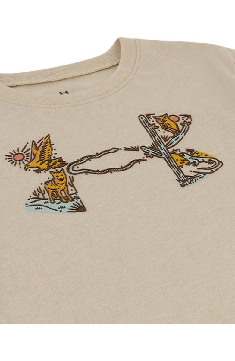 Under Armour Kids' Desert Animal Graphic T-Shirt, Alternate, color, Khaki Base