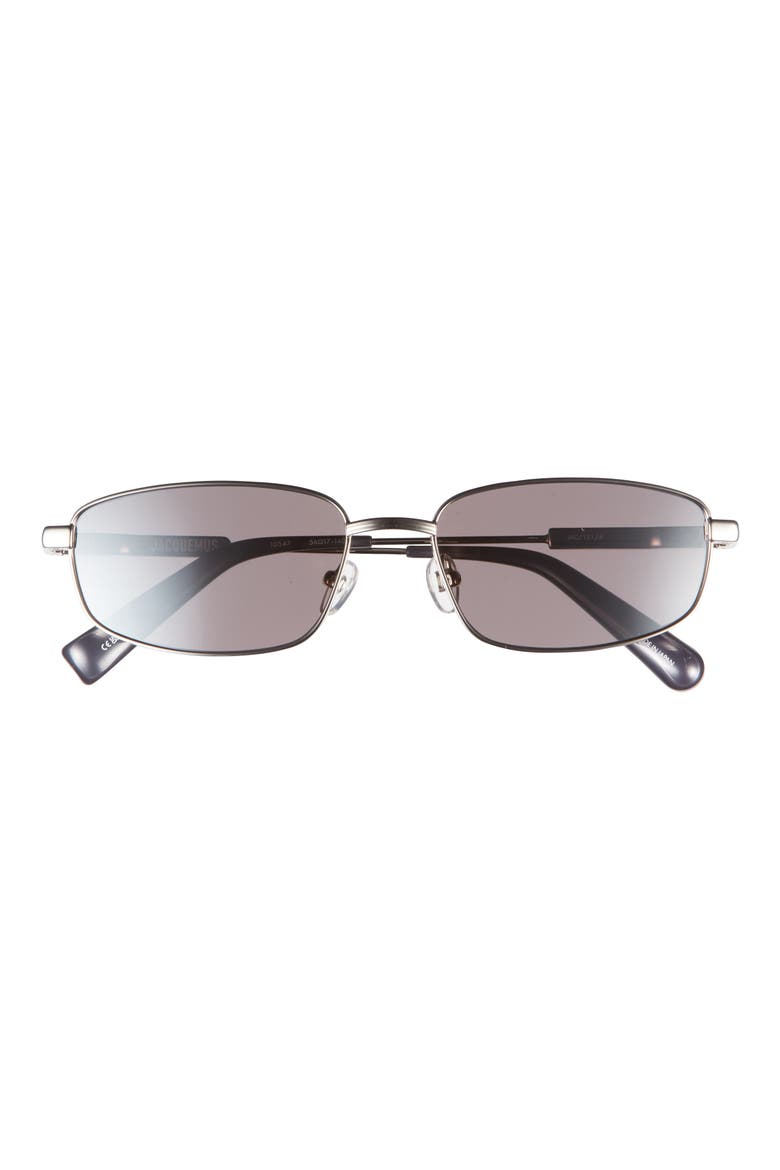 The Sera Aviator Sunglasses, Main, color, SILVER/METALLIC GUN/SILVER