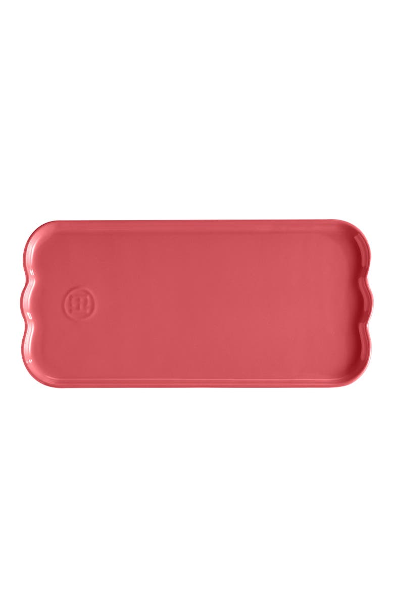 Emile Henry Madeleine Ceramic Serving Platter, Alternate, color, Rose