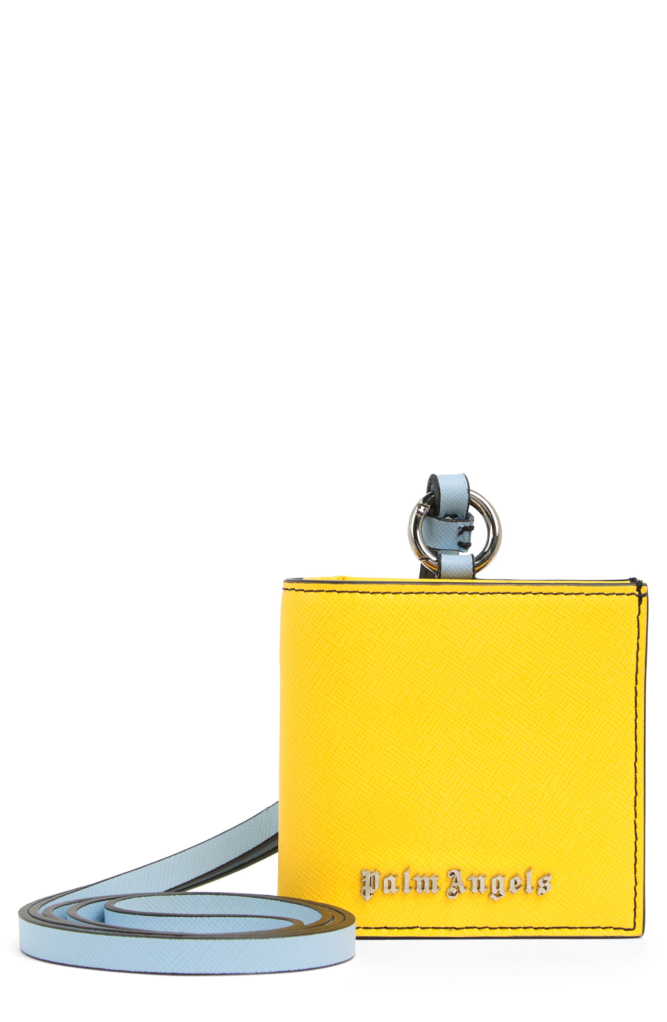 Palm Angels Leather Lanyard Wallet (Men) | Nordstromrack