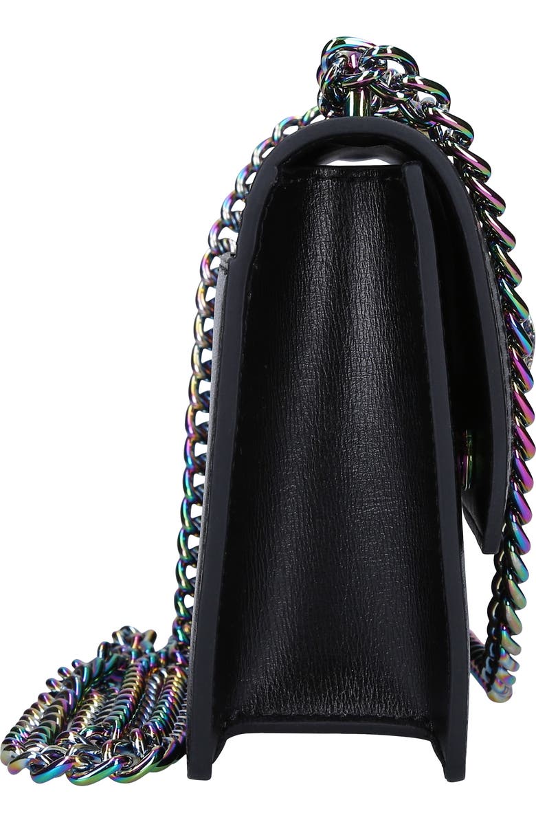 Kurt Geiger London Shoreditch Small Leather Convertible Crossbody Bag, Alternate, color,