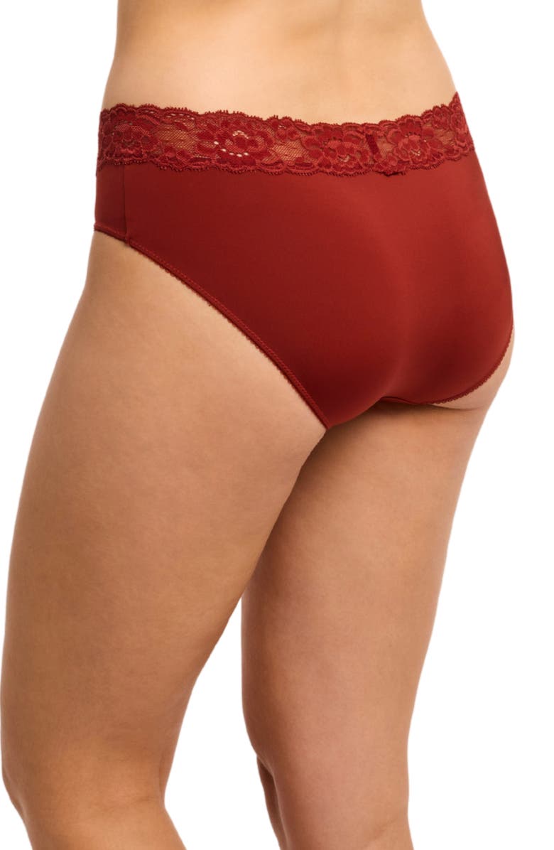 Montelle Intimates Hipster Briefs, Alternate, color, Chili