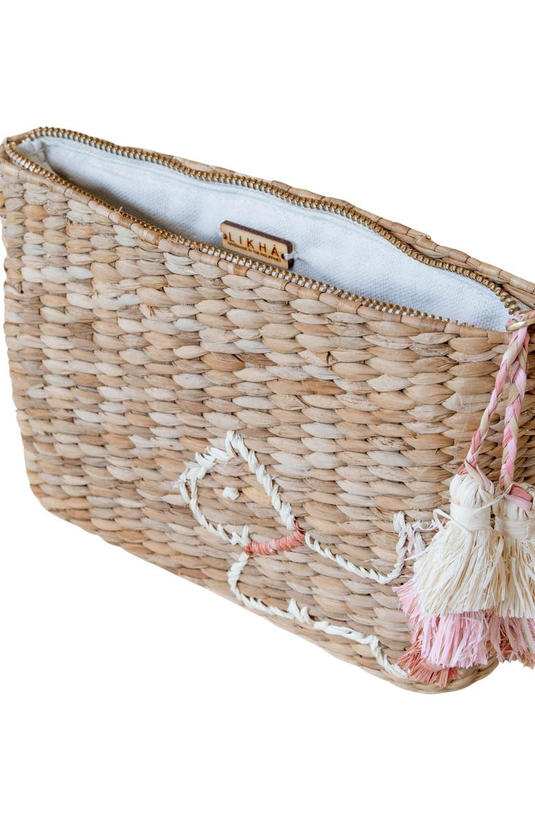 LIKHA Westie Embroidered Wristlet, Alternate, color,