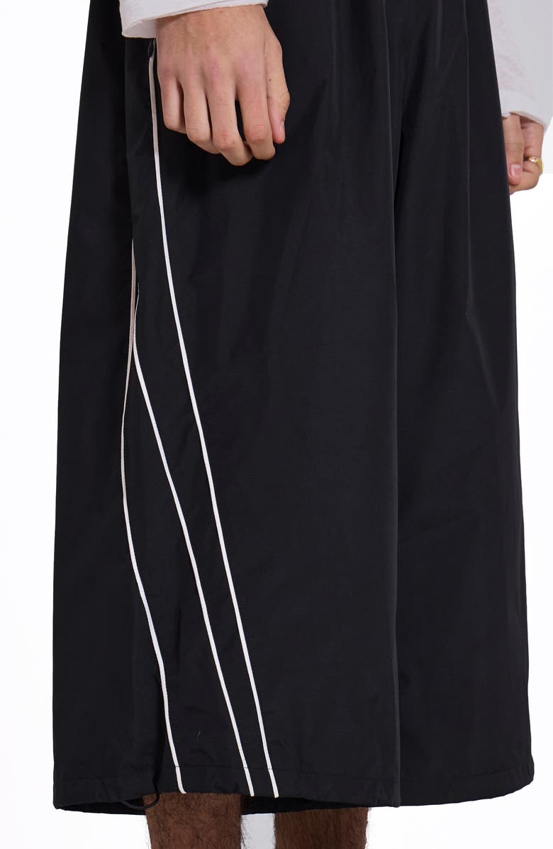 JADED LONDON Microfiber Ripstop Shorts, Alternate, color, Black