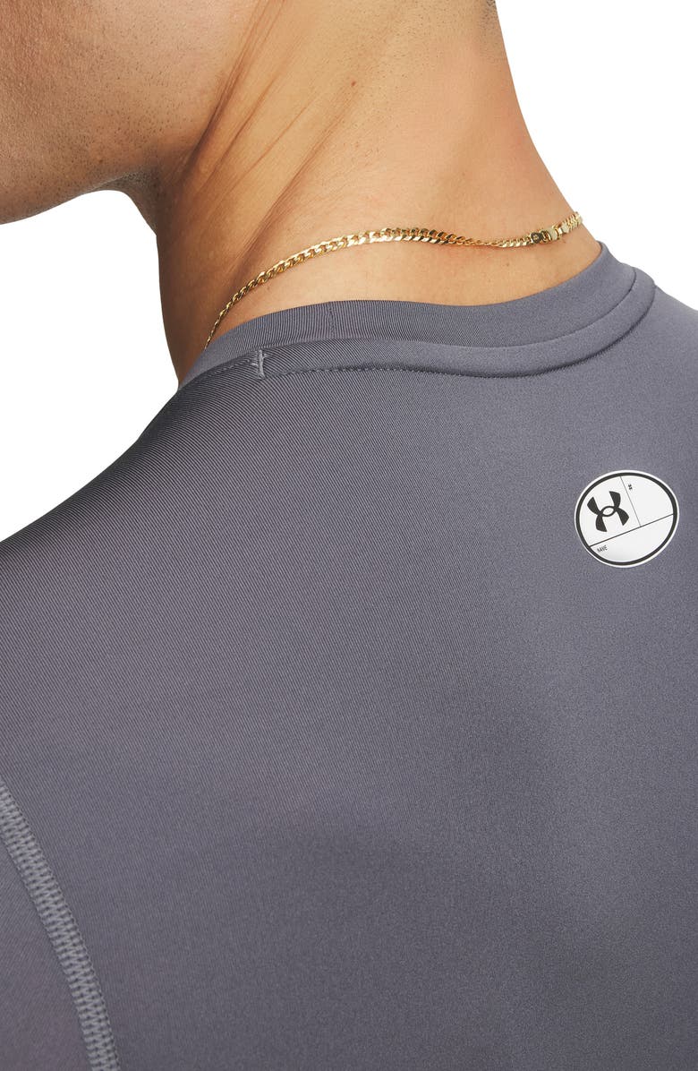 Under Armour HeatGear<sup>®</sup> Compression Long Sleeve Top, Alternate, color, 