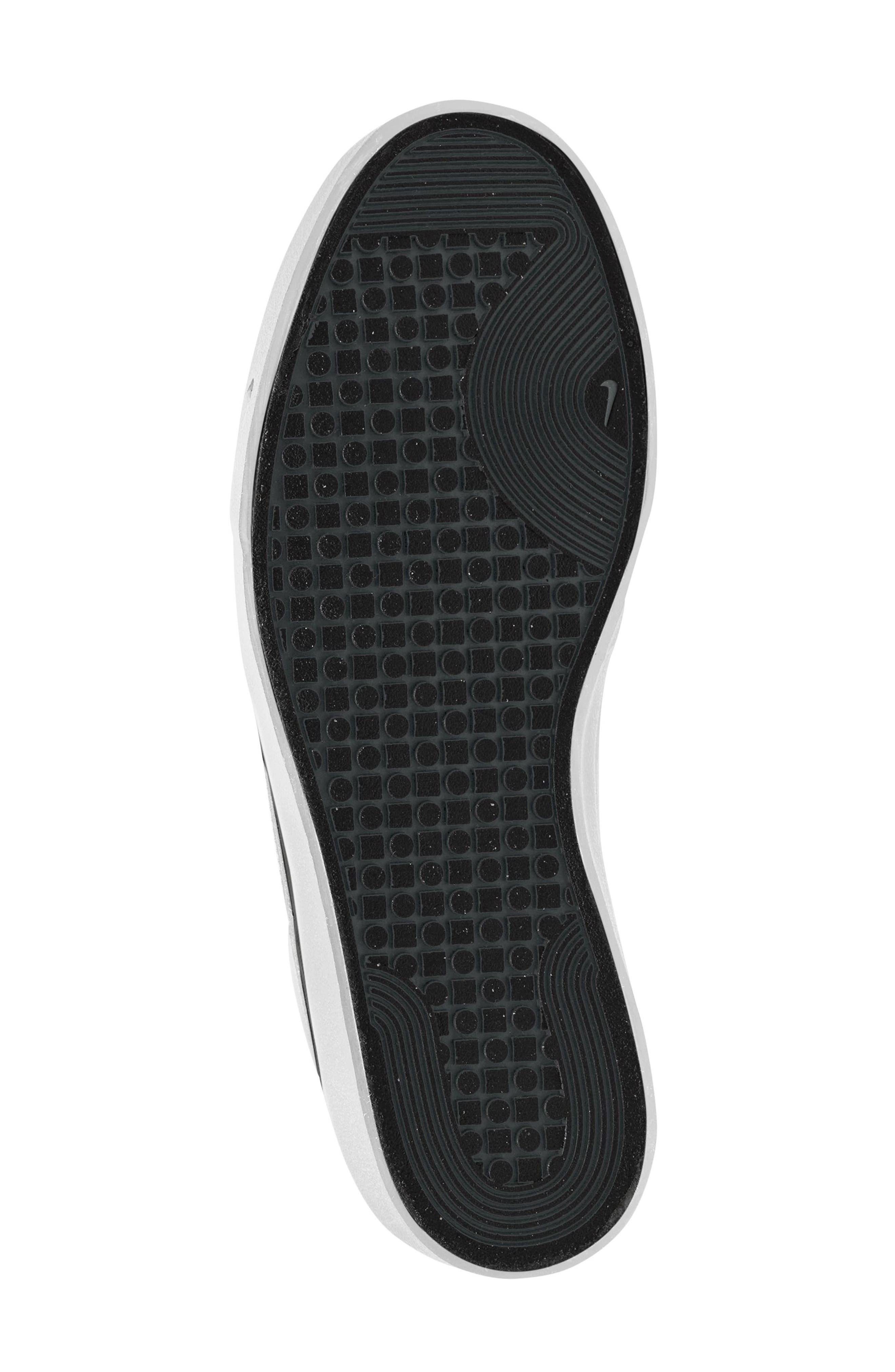 Nike Court Shot Low Top Sneaker, Alternate, color, Black/ White