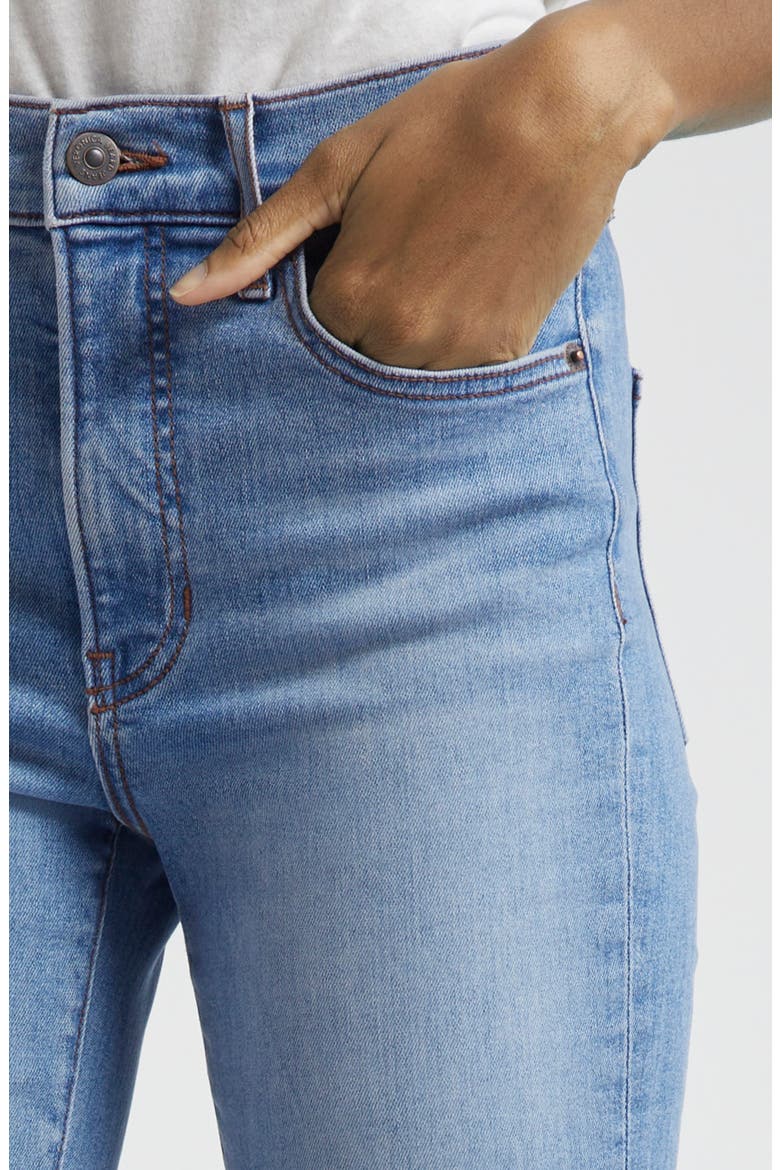 Carson High Waist Ankle Flare Jeans, Alternate, color, AMETHYST